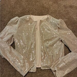 Sequin Embellished Women's Jacket